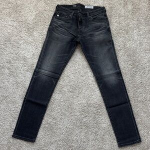 AG Adriano Goldschmied “The Dylan” AG-ED DENIM Men's Dark Gray Skinny Jeans